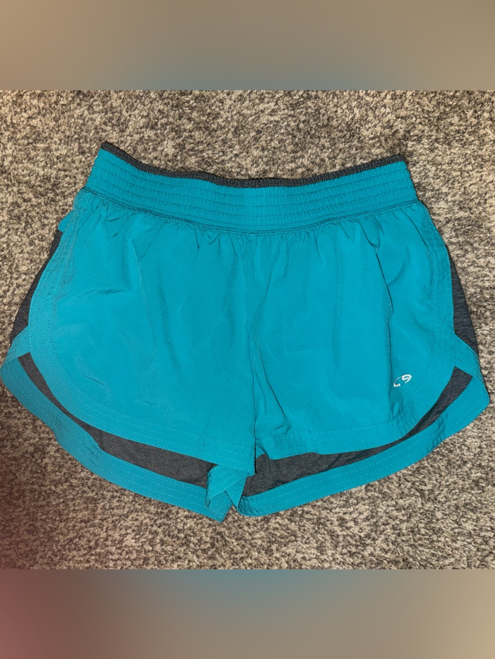Champion Teal Athletic Shorts Size M